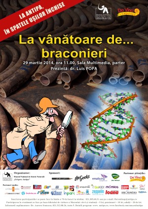Muzeul Antipa va invita LA VANATOARE DE BRACONIERI